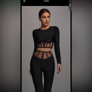 2peice Kim kardashion set